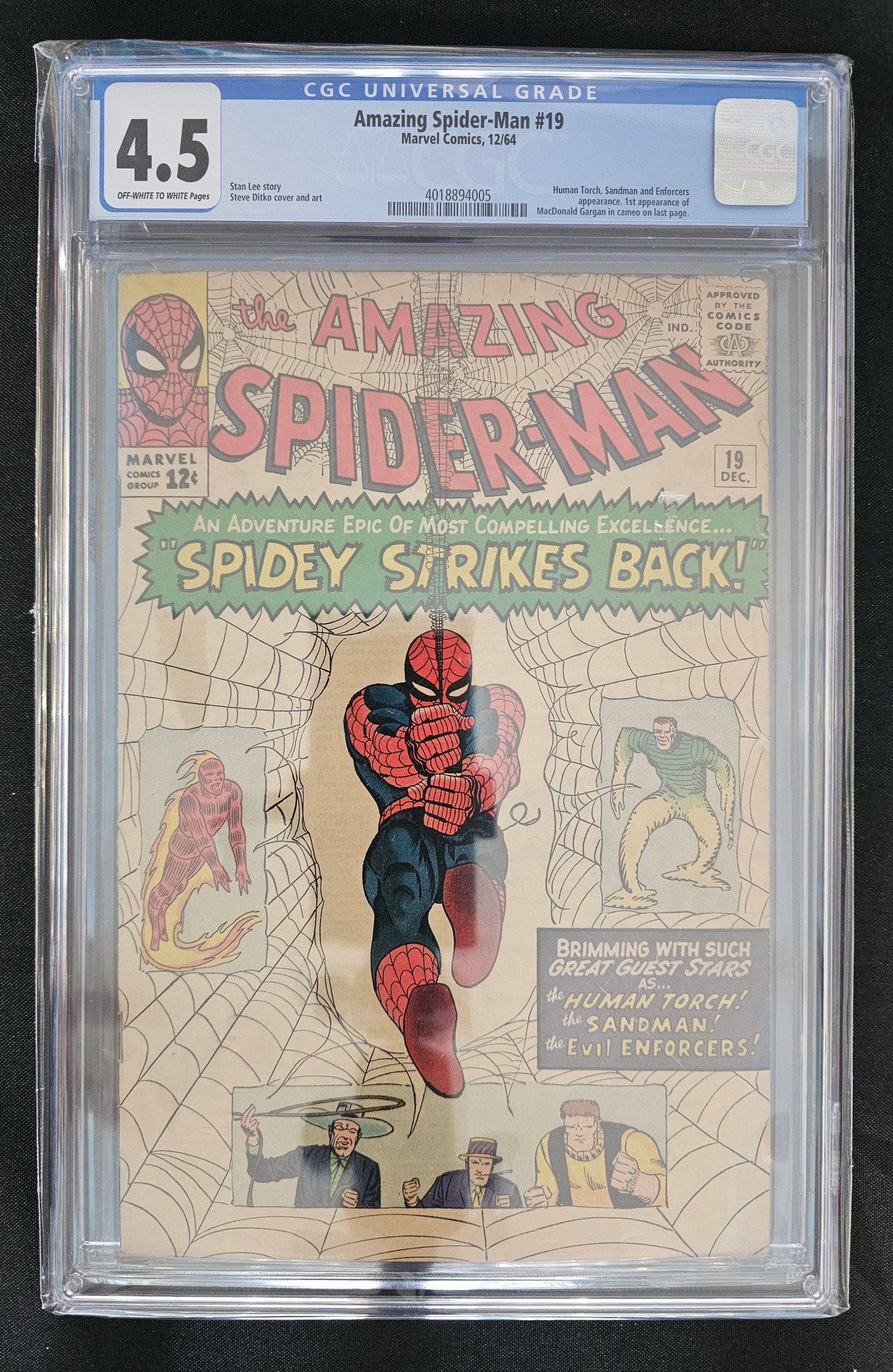 Amazing Spider-Man, The #19 CGC 4.5