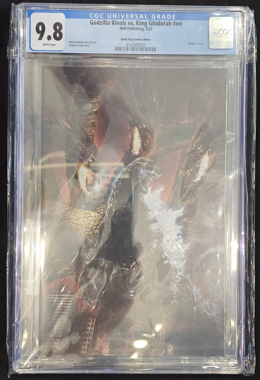 Godzilla Rivals Vs. King Ghidorah Black Flag Retailer Exculsive (788/850) #1 CGC 9.8