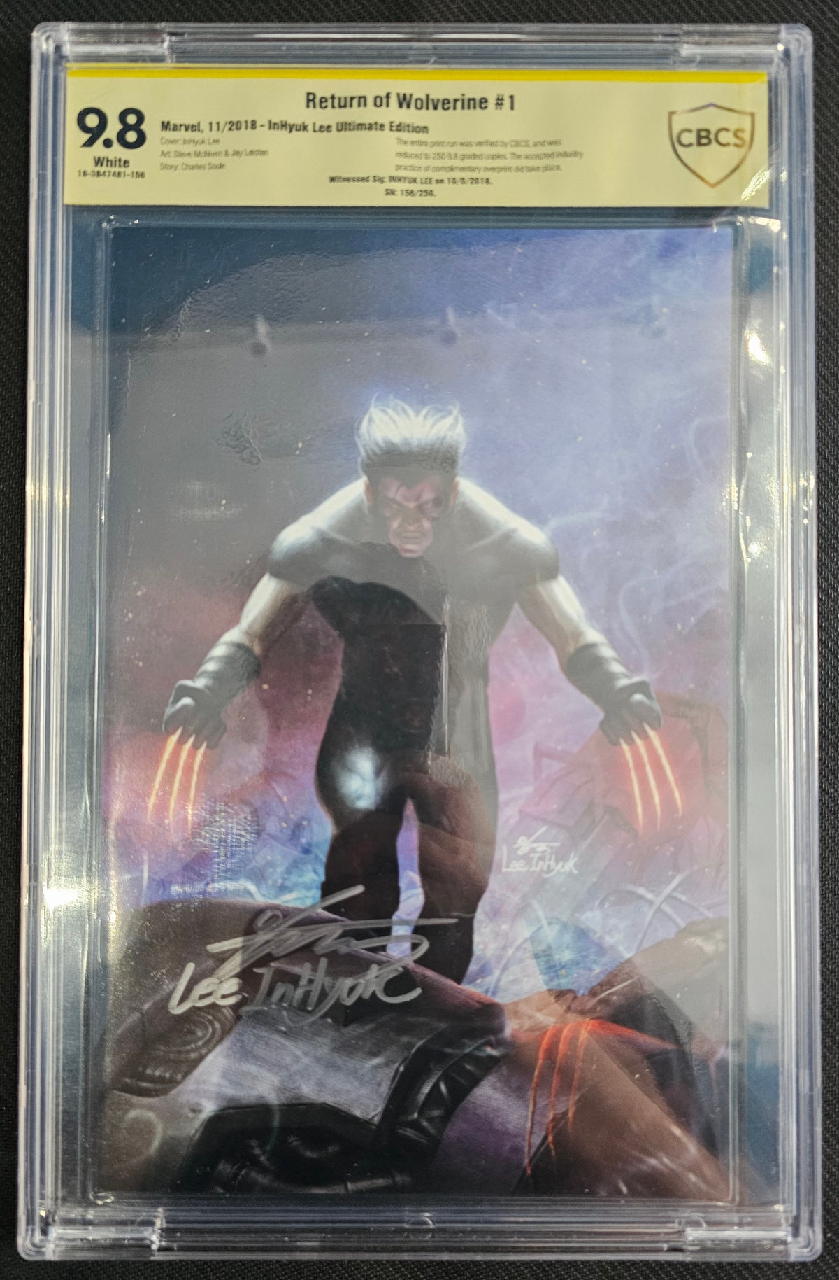 Return of Wolverine The Comic Mint Virgin In-Hyuk Lee Cover #1/V59 CBCS 9.8 Signature Series