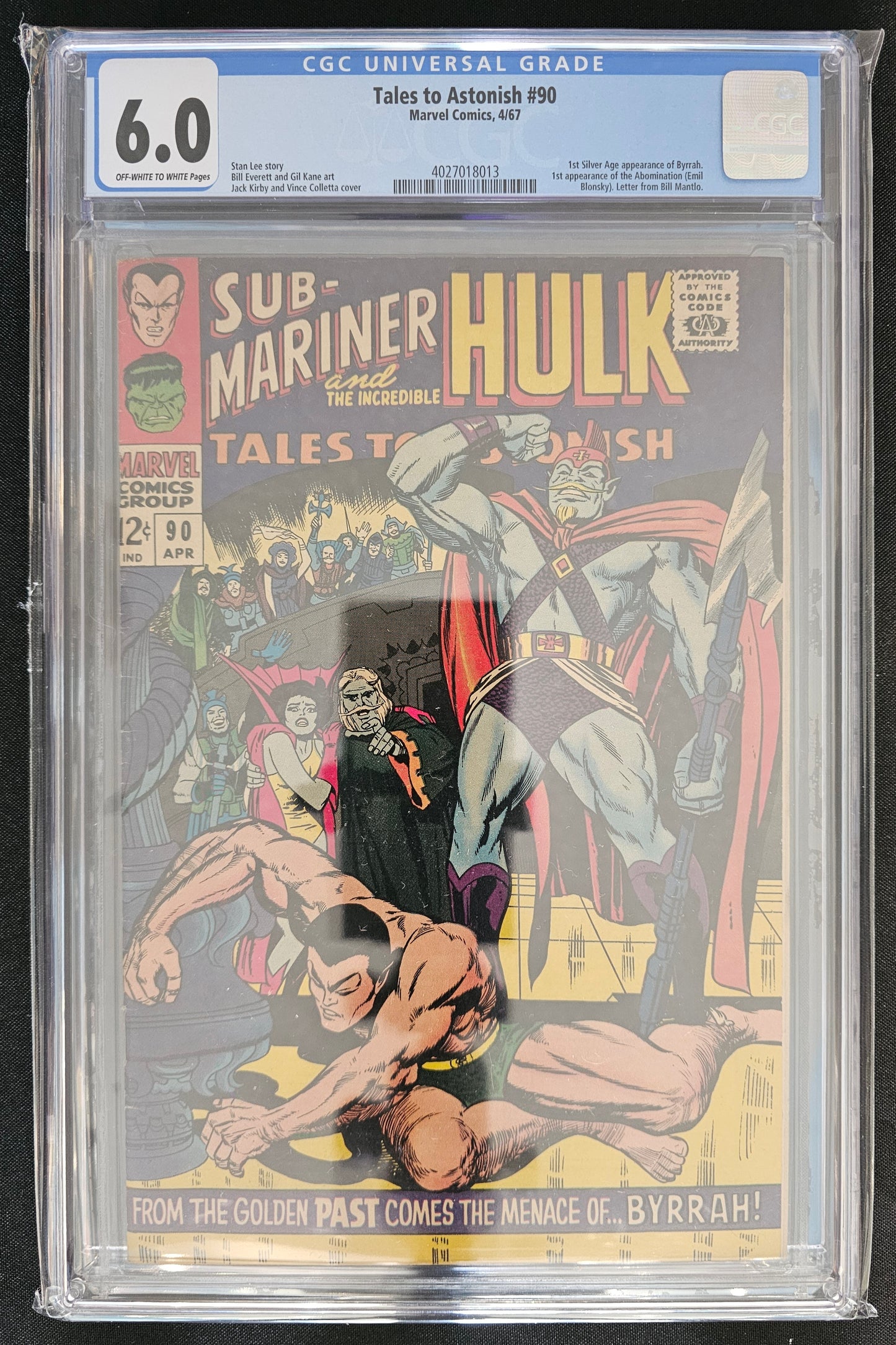 Tales to Astonish (Vol. 1) #90 CGC 6.0