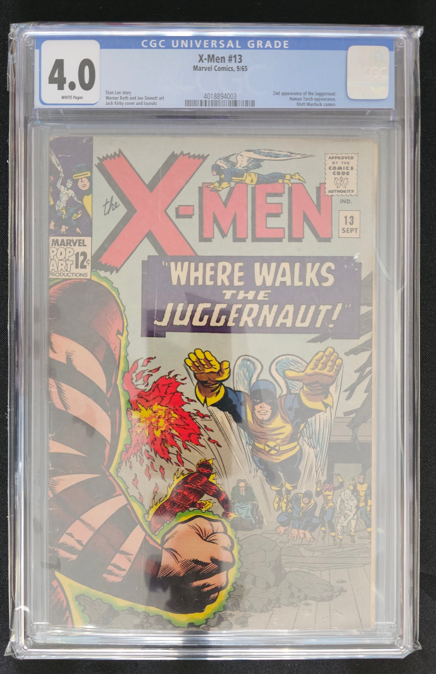 X-Men (1st Series) #13 CGC 4.0
