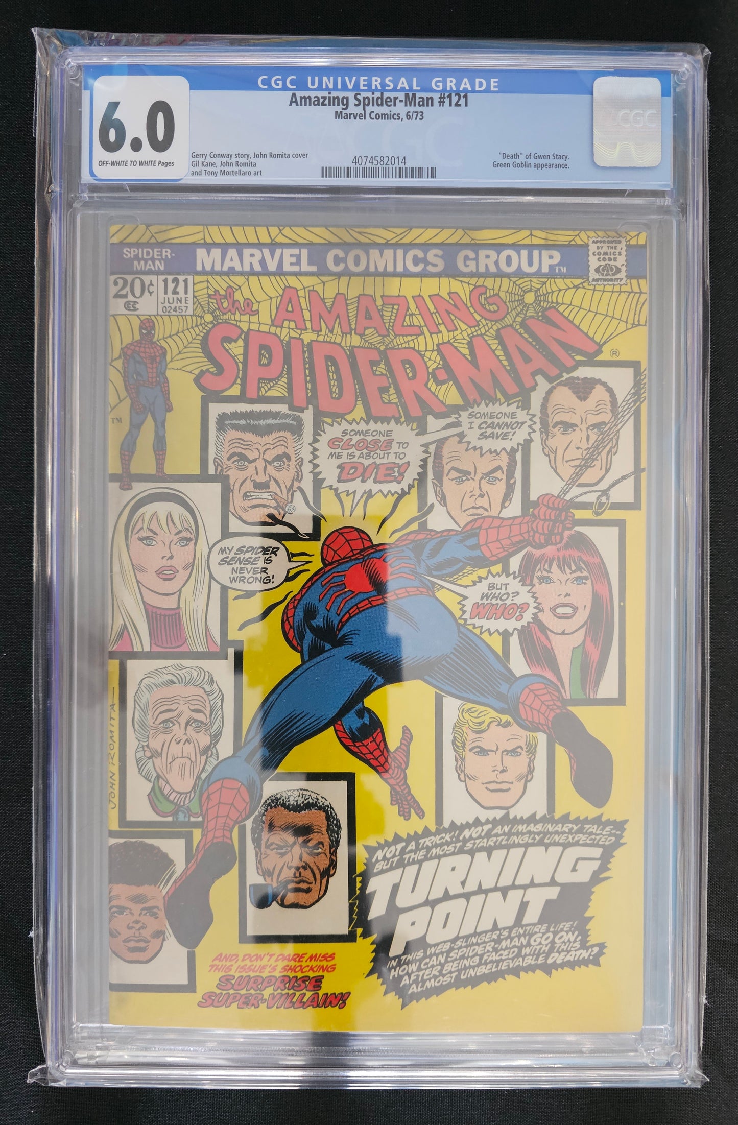 Amazing Spider-Man, The #121 CGC 6.0