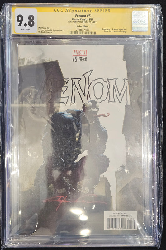 Venom (3rd Series) #5/A CGC 9.8 (Signature Series)