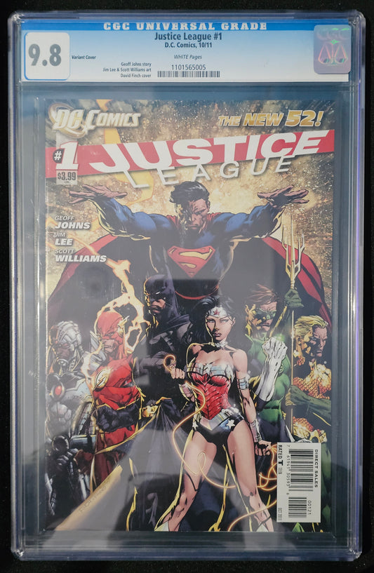Justice League (2nd Series) #1/A CGC 9.8