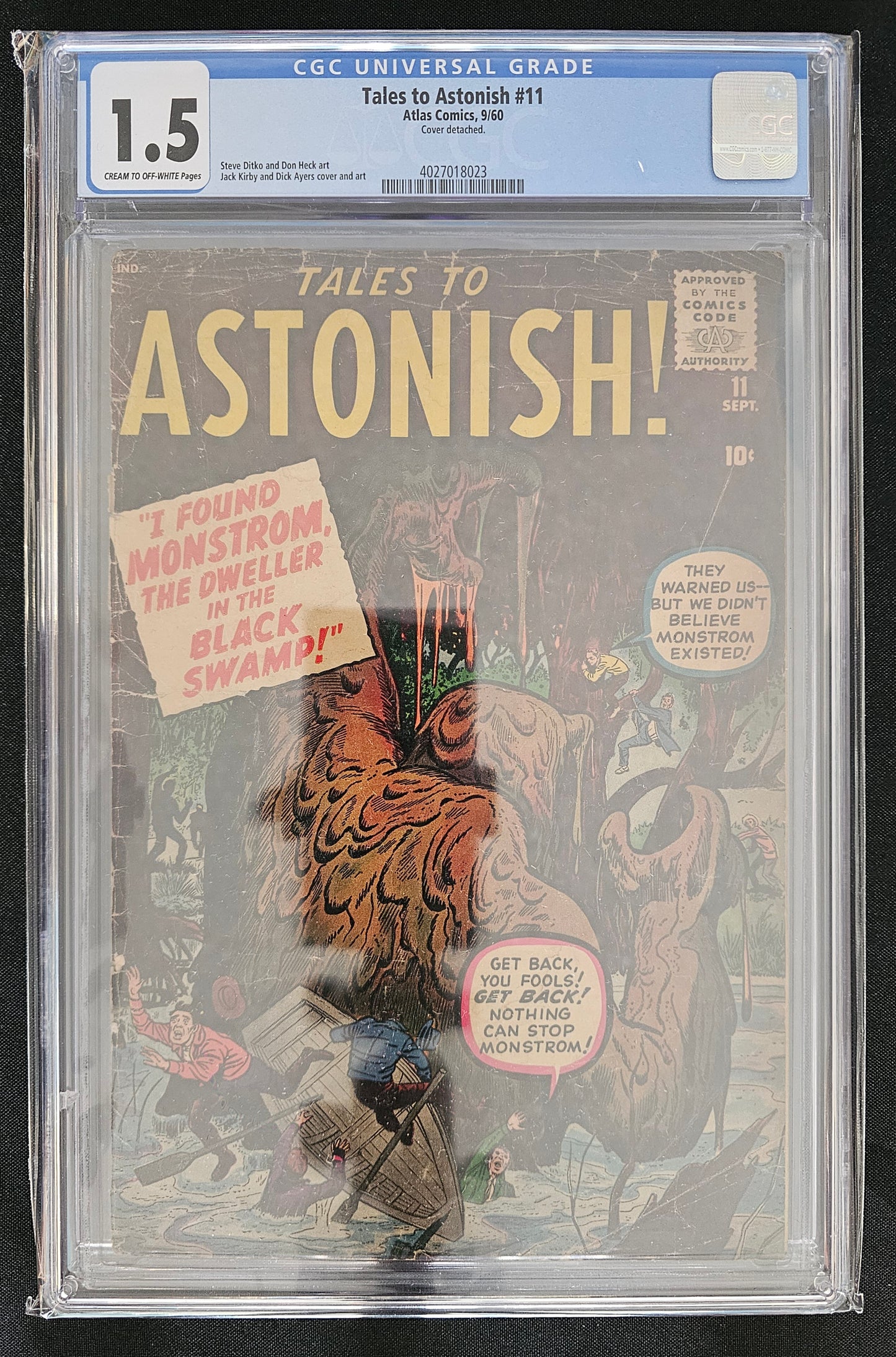 Tales to Astonish (Vol. 1) #11 CGC 1.5