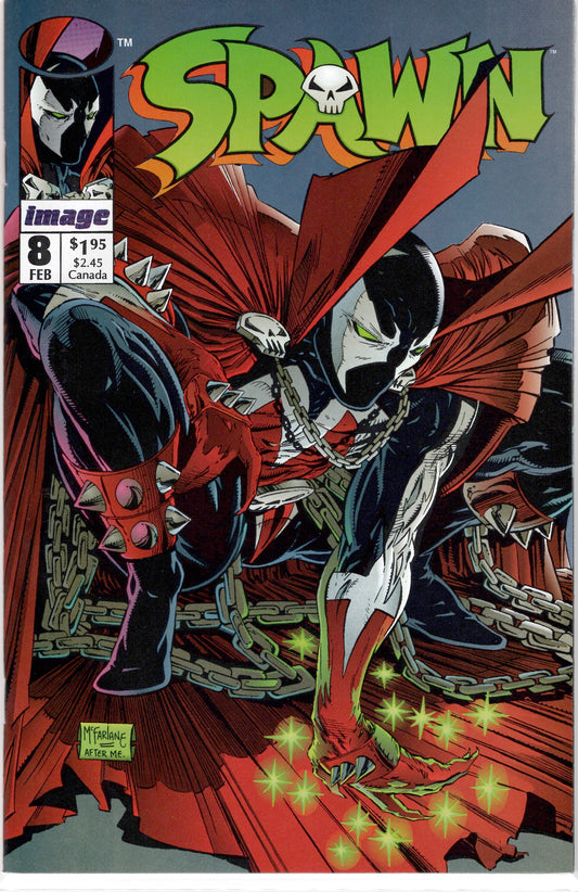 Spawn #8 (VF-NM), Comic Book, buy comic books online, online comic book store canada, sell comic books, online, comic websites, comic store,  vintige comic books, comic book store guelph, comic book store,  Long Box Silver's Comics 