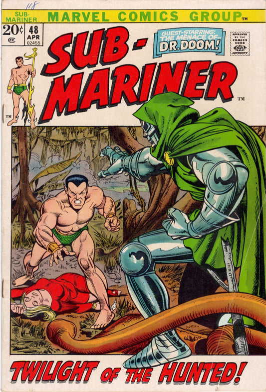 Sub-Mariner, The (Vol. 2) #48 (F), Comic Book, buy comic books online, online comic book store canada, sell comic books, online, comic websites, comic store,  vintige comic books, comic book store guelph, comic book store,  Long Box Silver's Comics 