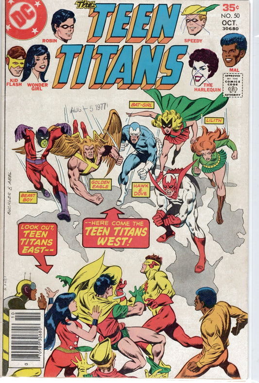 Teen Titans, The #50 Fine, Comic Book, buy comic books online, online comic book store canada, sell comic books, online, comic websites, comic store,  vintige comic books, comic book store guelph, comic book store,  Long Box Silver's Comics 