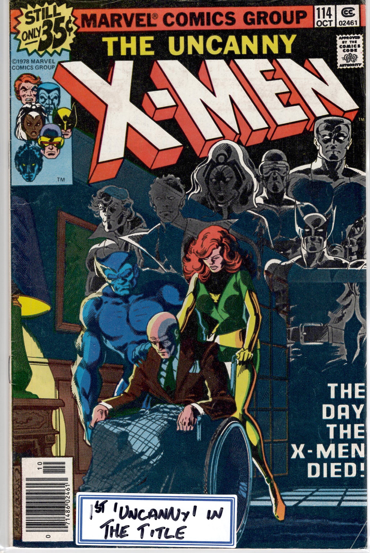 X-Men (1st Series) #114 (F), Comic Book, buy comic books online, online comic book store canada, sell comic books, online, comic websites, comic store,  vintige comic books, comic book store guelph, comic book store,  Long Box Silver's Comics 