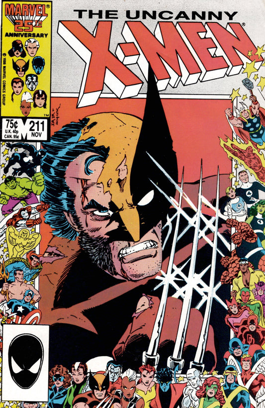 Uncanny X-Men, The #211 (VF), Comic Book, buy comic books online, online comic book store canada, sell comic books, online, comic websites, comic store,  vintige comic books, comic book store guelph, comic book store,  Long Box Silver's Comics 