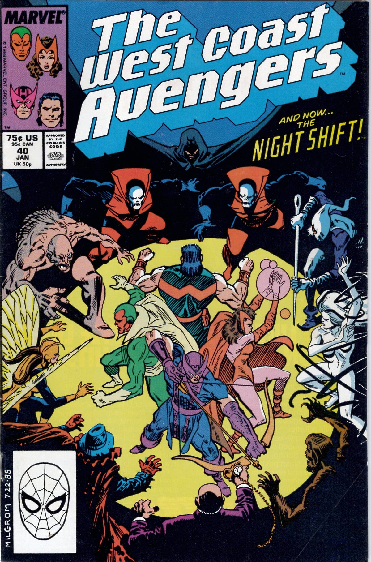 West Coast Avengers #40(VF-NM)